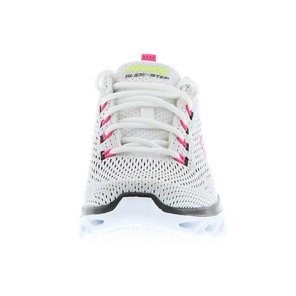 Skechers 149550/WBKY Glide-Step Sport-Sweeter Days Damen Sneaker Sportschuhe Turnschuhe Weiß/grau/gelb/pink - Weiß 6 Skechers 149550/WBKY Glide-Step Sport-Sweeter Days Damen Sneaker Sportschuhe Turnschuhe Weiß/grau/gelb/pink - Weiß – Bild 4