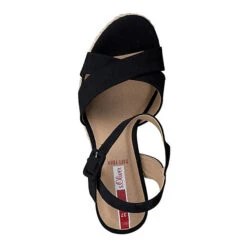 S.Oliver Riemensandale Schaftsandaletten - Blau -Weiche Schuhe 20382911 04