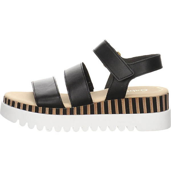 Gabor Sandalen Sandale Plateau-Sandaletten - Schwarz 4 Gabor Sandalen Sandale Plateau-Sandaletten - Schwarz – Bild 2