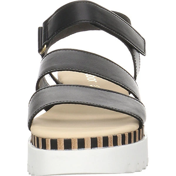 Gabor Sandalen Sandale Plateau-Sandaletten - Schwarz 6 Gabor Sandalen Sandale Plateau-Sandaletten - Schwarz – Bild 4