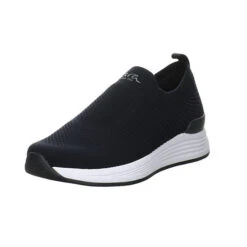 Ara Schuhe Slip-Ons Chicago Slip-On Sneaker Slip-Ons Freizeit Textil Uni Slip-On-Sneaker - Dunkelblau -Weiche Schuhe 20789891 04