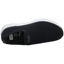 Ara Schuhe Slip-Ons Chicago Slip-On Sneaker Slip-Ons Freizeit Textil Uni Slip-On-Sneaker - Dunkelblau -Weiche Schuhe 20789891 06