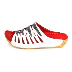 Gemini Pantolette Komfort-Pantoletten - Weiß -Weiche Schuhe 20816399 03