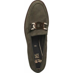 Ara Slipper Klassische Slipper - Dunkelgrün -Weiche Schuhe 20985665 06