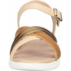 Geox Sandalen Riemchensandaletten - Beige -Weiche Schuhe 20986703 03