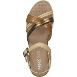 Geox Sandalen Riemchensandaletten - Beige -Weiche Schuhe 20986703 06