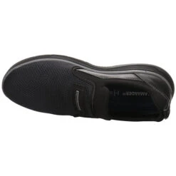 Salamander Herren Slipper Schuhe Porthos Slipper Freizeit Elegant Slip-Ons Leder-/Textilkombination Uni Klassische Slipper - Schwarz -Weiche Schuhe 21254995 06