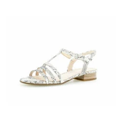 Gabor Sandalen/Sandaletten - Hellgrau -Weiche Schuhe 21390711 04