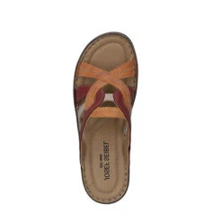 Josef Seibel Catalonia 01 | Clog Für Damen | Gelb Catalonia 01, Orange-multi Clogs - Orange-kombi -Weiche Schuhe 21783015 06