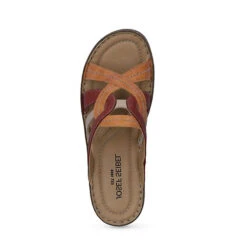 Josef Seibel Catalonia 01 | Clog Für Damen | Gelb Catalonia 01, Orange-multi Clogs - Orange-kombi -Weiche Schuhe 21783015 13