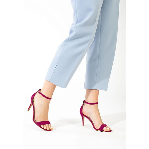 Peeptoe-Absätze CELIA Schaftsandaletten 4 Peeptoe-Absätze CELIA Schaftsandaletten – Bild 2