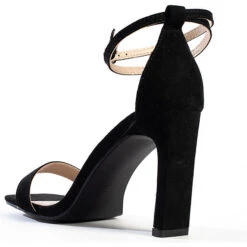 Sandalen Mit Hohem Absatz CORY Schaftsandaletten - Schwarz -Weiche Schuhe 22052818 05