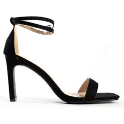 Sandalen Mit Hohem Absatz CORY Schaftsandaletten - Schwarz -Weiche Schuhe 22052818 07