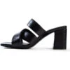 Peeptoe-Heels CONNIE SCHWARZ Schaftsandaletten 1 Peeptoe-Heels CONNIE SCHWARZ Schaftsandaletten -Weiche Schuhe 22053665 01
