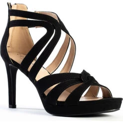 High Heels CHERRY Schaftsandaletten - Schwarz 12 High Heels CHERRY Schaftsandaletten - Schwarz -Weiche Schuhe 22054463 03