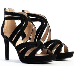 High Heels CHERRY Schaftsandaletten - Schwarz 16 High Heels CHERRY Schaftsandaletten - Schwarz -Weiche Schuhe 22054463 07