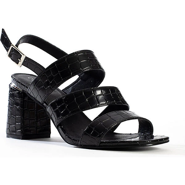 Sandalen Mit Eckigem Absatz CHARIS BASICS Schaftsandaletten 4 Sandalen Mit Eckigem Absatz CHARIS BASICS Schaftsandaletten – Bild 2