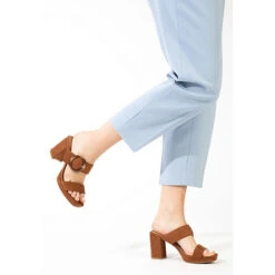 Peeptoe-Absätze CHAYA Schaftsandaletten -Weiche Schuhe 22058631 03