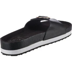 Comfort Slide Badelatschen - Schwarz -Weiche Schuhe 22106389 05
