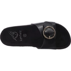 Comfort Slide Badelatschen - Schwarz -Weiche Schuhe 22106389 06