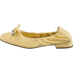Jardin Faltbare Ballerinas - Pastellgelb -Weiche Schuhe 22223705 03