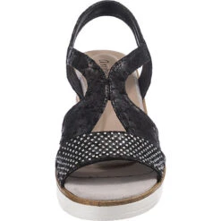 Keilsandaletten - Schwarz -Weiche Schuhe 22389971 04