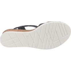 Keilsandaletten - Schwarz -Weiche Schuhe 22389971 07