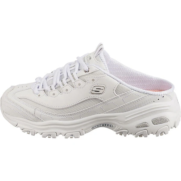 Skechers D'lites Komfort-Pantoletten - Weiß 5 Skechers D'lites Komfort-Pantoletten - Weiß – Bild 3