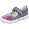 Superfit Kinder Ballerinas TENSY WMS Weite M4 - Blau 1 Superfit Kinder Ballerinas TENSY WMS Weite M4 - Blau -Weiche Schuhe 22582759 01