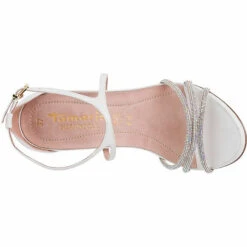 Tamaris Riemchensandaletten - Weiß -Weiche Schuhe 22905026 04