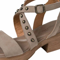 Tamaris Riemchensandaletten - Taupe -Weiche Schuhe 22905468 06