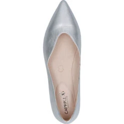 Caprice Klassische Ballerinas - Silber 12 Caprice Klassische Ballerinas - Silber -Weiche Schuhe 23067862 06