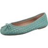 Geox D Charlene Klassische Ballerinas - Mint -Weiche Schuhe 23134427 01