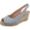 Frs0176 Espadrille Slingback Luxury Suede Keilsandaletten