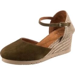 Unisa Mayco_ks Keilsandaletten - Olive