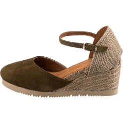 Unisa Mayco_ks Keilsandaletten - Olive -Weiche Schuhe 23186944 03