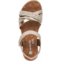 Remonte Sandalen Riemchensandaletten - Rosegold 14 Remonte Sandalen Riemchensandaletten - Rosegold -Weiche Schuhe 23292772 06