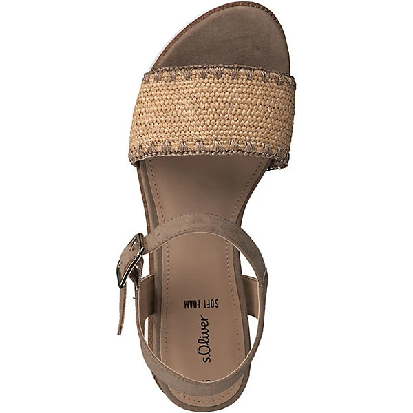 S.Oliver Sandalen Schaftsandaletten - Taupe 5 S.Oliver Sandalen Schaftsandaletten - Taupe – Bild 3