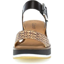 Gabor Sandalen Riemchensandaletten - Schwarz -Weiche Schuhe 23332701 03