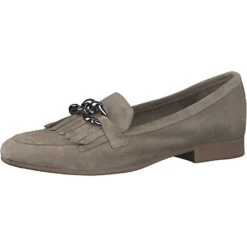 Marco Tozzi Slipper Klassische Slipper - Cognac -Weiche Schuhe 23333165 03