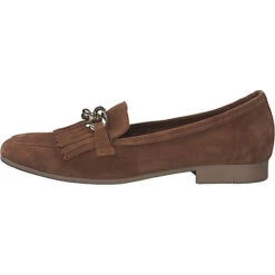 Marco Tozzi Slipper Klassische Slipper - Cognac -Weiche Schuhe 23333165 05