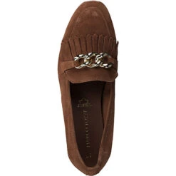 Marco Tozzi Slipper Klassische Slipper - Cognac -Weiche Schuhe 23333165 08