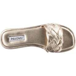 Inuovo Pantoletten - Gold -Weiche Schuhe 23402568 06