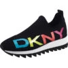 DKNY Azer - Slip On Runner Sneaker Slip-On-Sneaker - Schwarz-kombi -Weiche Schuhe 23532196 01