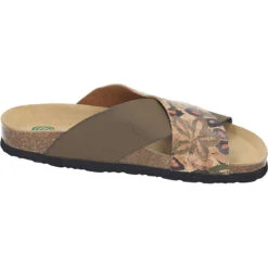 Pantoletten Pantoletten - Grün -Weiche Schuhe 23540575 04