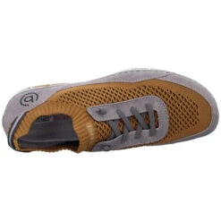 Bugatti Herren Slipper Schuhe Sandstone Slipper Slip-Ons Freizeit Textil Uni Slip-On-Sneaker -Weiche Schuhe 23555716 06