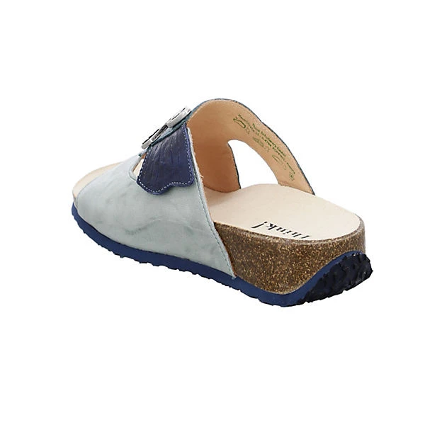Think! Clogs & Pantoletten Pantoletten - Blau 5 Think! Clogs & Pantoletten Pantoletten - Blau – Bild 3