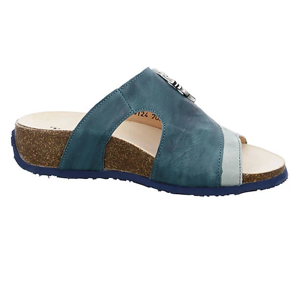 Think! Clogs & Pantoletten Pantoletten - Blau 8 Think! Clogs & Pantoletten Pantoletten - Blau – Bild 6