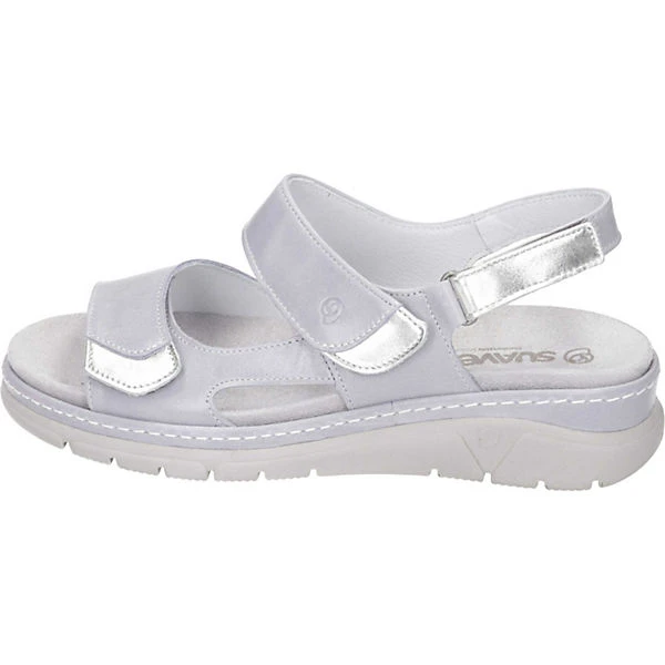 Suave Sandalen Klassische Sandaletten - Hellgrau 4 Suave Sandalen Klassische Sandaletten - Hellgrau – Bild 2