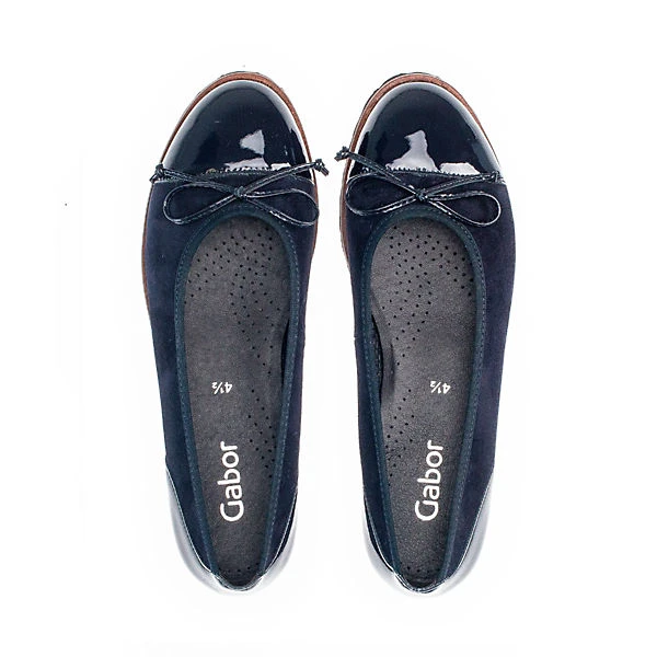 Gabor Ballerina Sportliche Ballerinas - Blau 4 Gabor Ballerina Sportliche Ballerinas - Blau – Bild 2